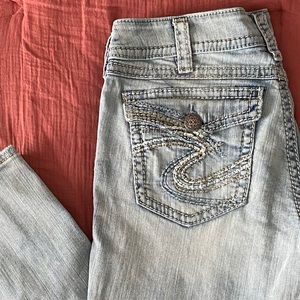 Bootcut Silver Jeans
